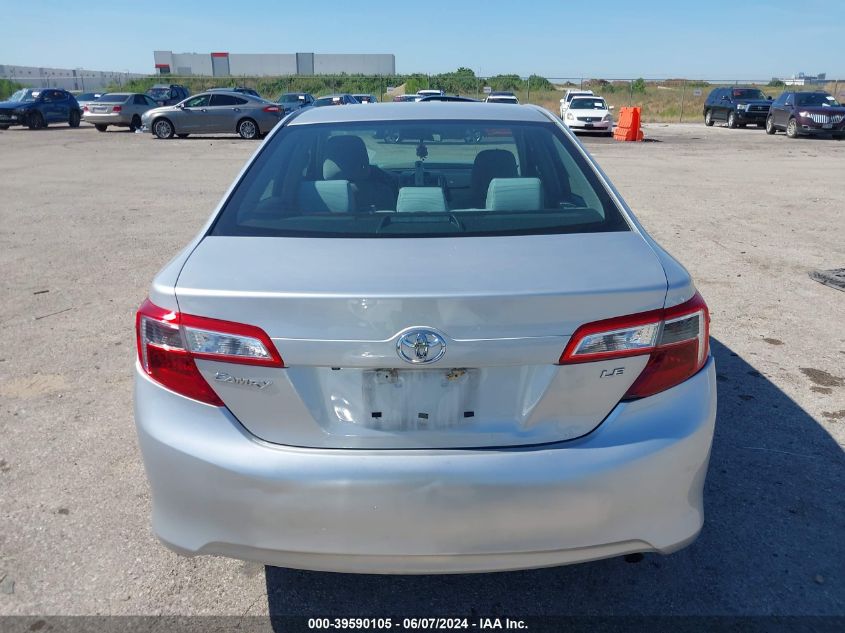 2014 Toyota Camry Le VIN: 4T4BF1FK6ER443857 Lot: 39590105