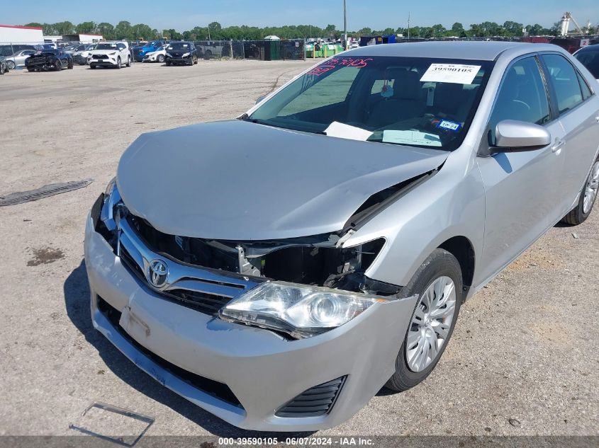 2014 Toyota Camry Le VIN: 4T4BF1FK6ER443857 Lot: 39590105