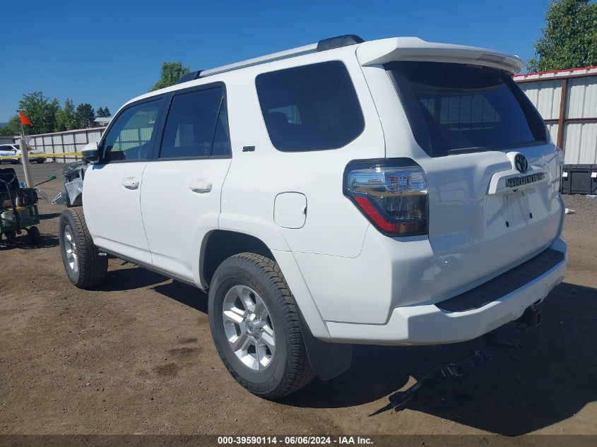 2023 Toyota 4Runner Sr5 VIN: JTEEU5JR2P5302693 Lot: 39590114