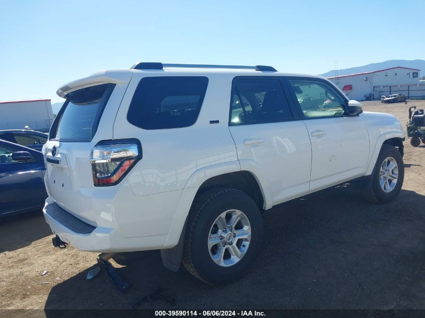 2023 Toyota 4Runner Sr5 VIN: JTEEU5JR2P5302693 Lot: 39590114