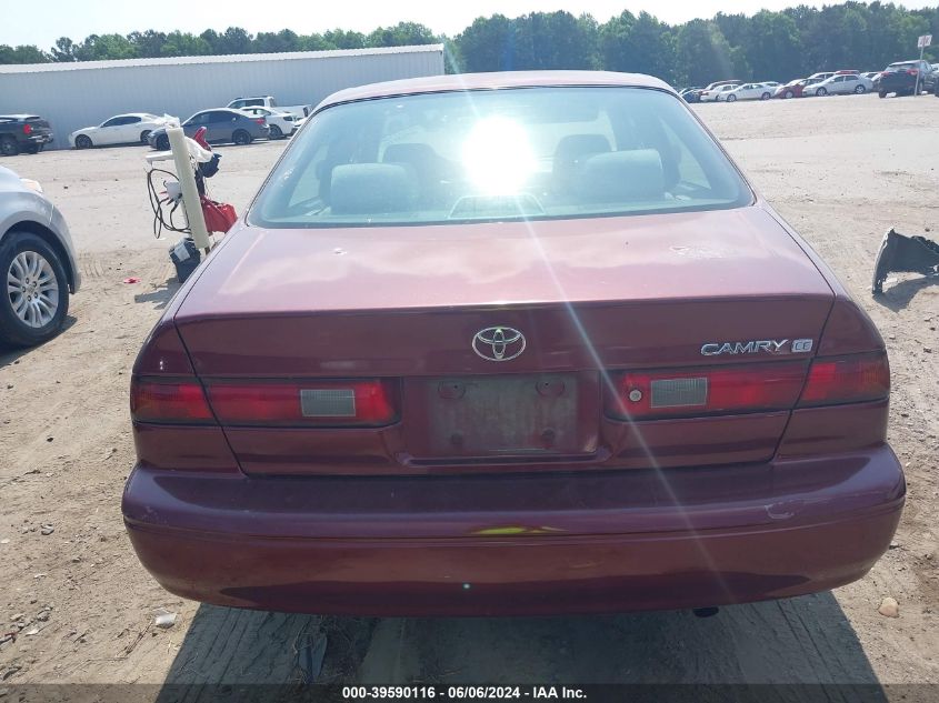 1999 Toyota Camry Ce/Le/Xle VIN: 4T1BG22K7XU599931 Lot: 39590116