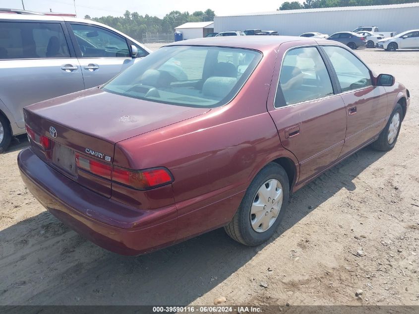 1999 Toyota Camry Ce/Le/Xle VIN: 4T1BG22K7XU599931 Lot: 39590116