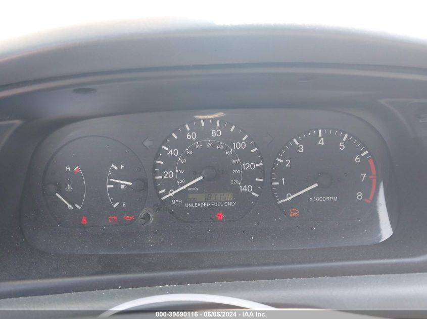 1999 Toyota Camry Ce/Le/Xle VIN: 4T1BG22K7XU599931 Lot: 39590116