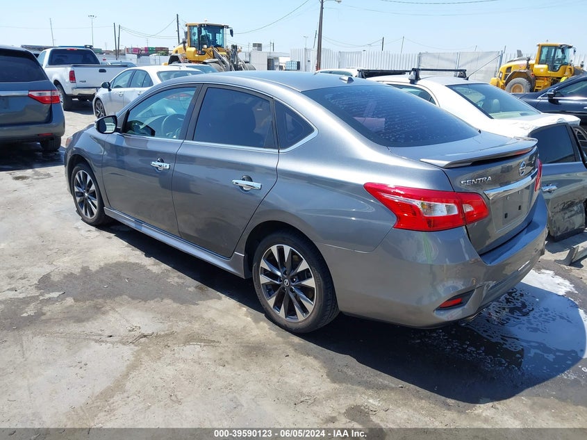 VIN 3N1AB7AP0JY205895 2018 NISSAN SENTRA SR