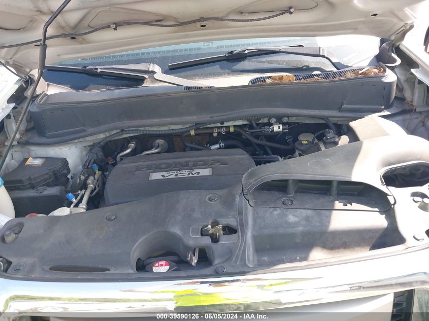 2009 Honda Pilot Ex-L VIN: 5FNYF38539B010491 Lot: 39590126