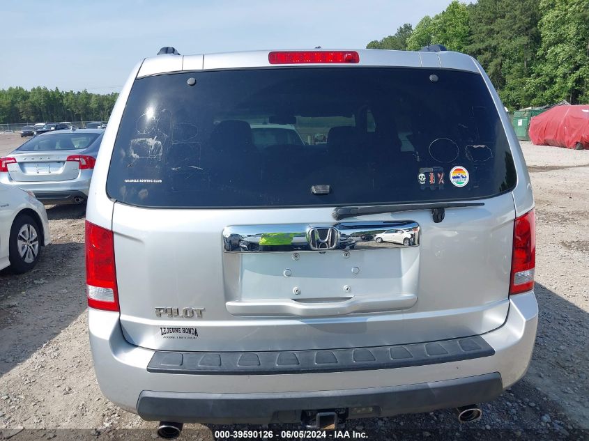 2009 Honda Pilot Ex-L VIN: 5FNYF38539B010491 Lot: 39590126