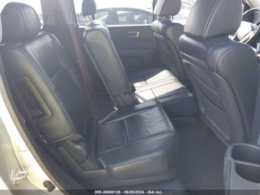 2009 Honda Pilot Ex-L VIN: 5FNYF38539B010491 Lot: 39590126