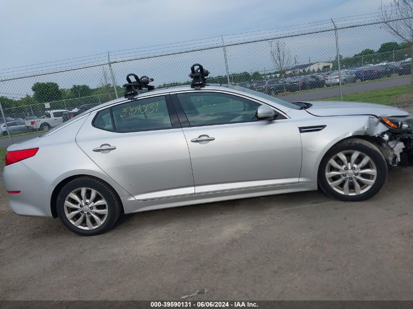 2014 Kia Optima Ex VIN: 5XXGN4A72EG330540 Lot: 39590131