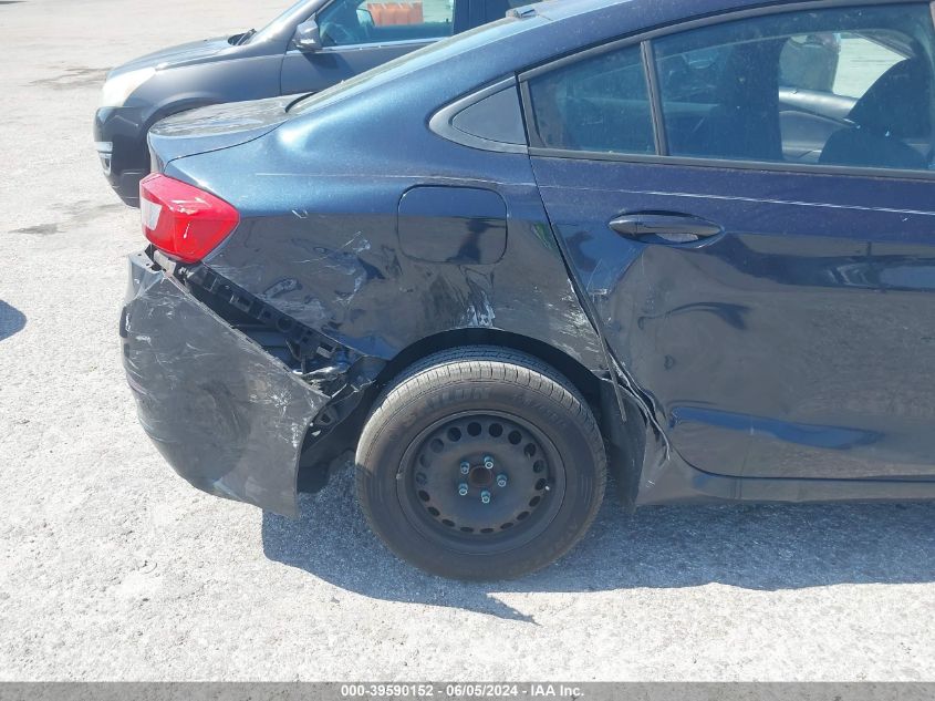 2016 Chevrolet Cruze Ls Auto VIN: 1G1BC5SM9G7309795 Lot: 39590152