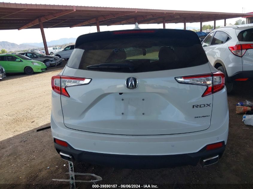 2022 Acura Rdx Technology Package VIN: 5J8TC2H57NL013657 Lot: 39590157