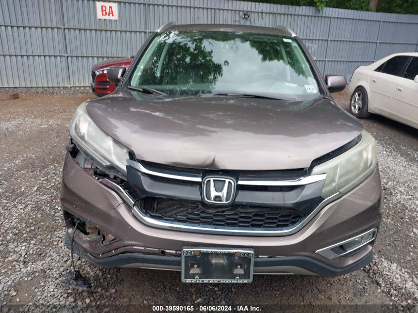 2015 Honda Cr-V Ex-L VIN: 2HKRM4H78FH635791 Lot: 39590165