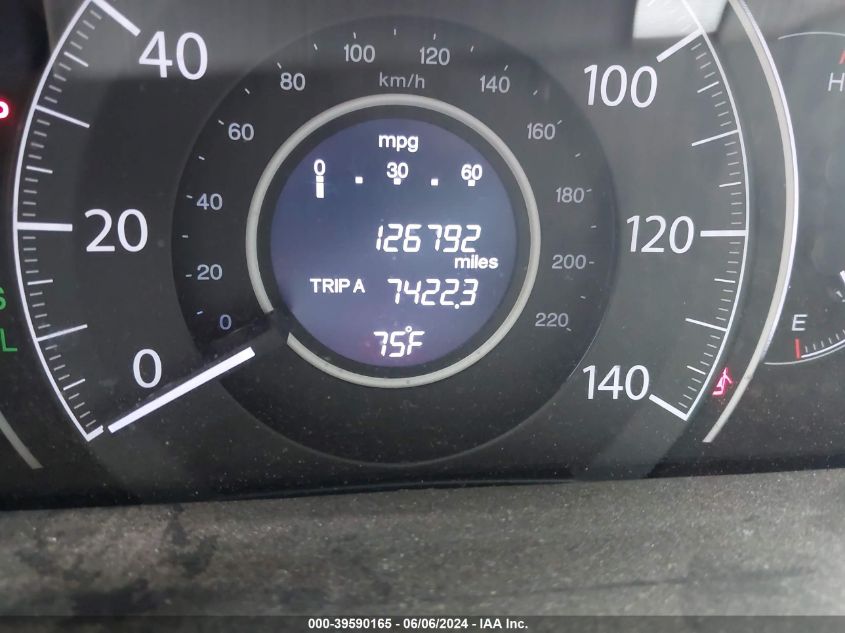 2015 Honda Cr-V Ex-L VIN: 2HKRM4H78FH635791 Lot: 39590165