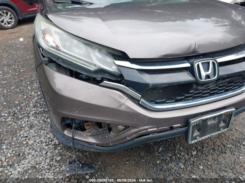 2015 Honda Cr-V Ex-L VIN: 2HKRM4H78FH635791 Lot: 39590165