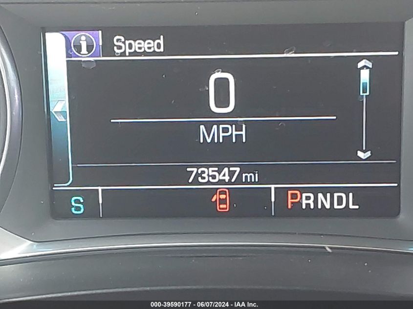 2019 Chevrolet Traverse 1Lt VIN: 1GNERGKW5KJ208790 Lot: 39590177