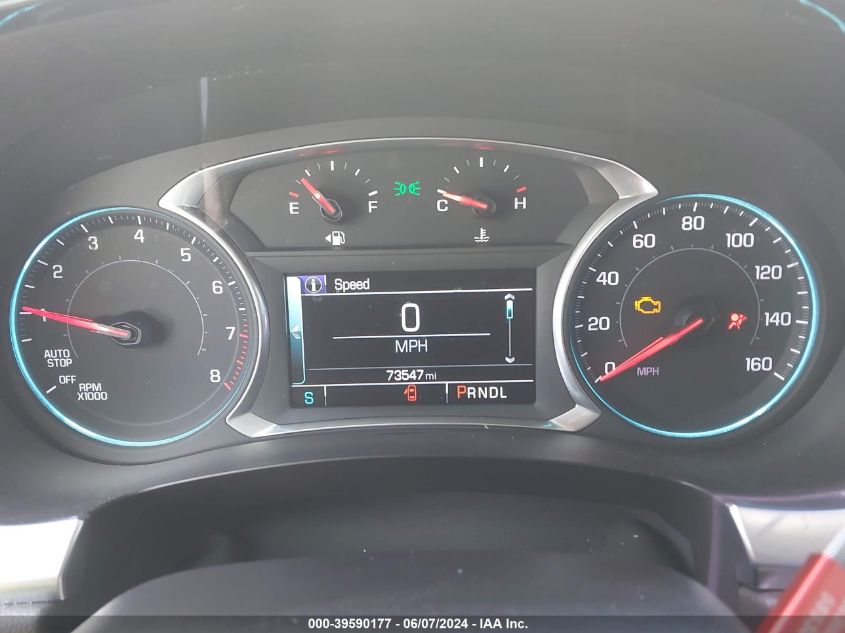 2019 Chevrolet Traverse 1Lt VIN: 1GNERGKW5KJ208790 Lot: 39590177