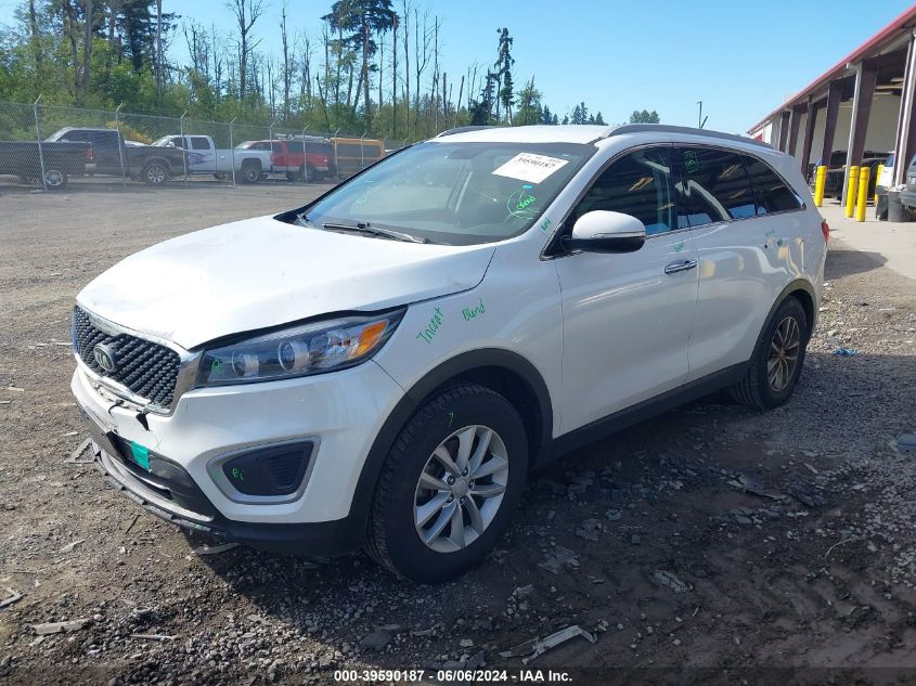 2017 Kia Sorento Lx/L VIN: 5XYPG4A55HG213723 Lot: 39590187