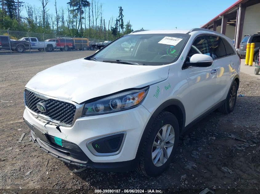 2017 Kia Sorento Lx/L VIN: 5XYPG4A55HG213723 Lot: 39590187