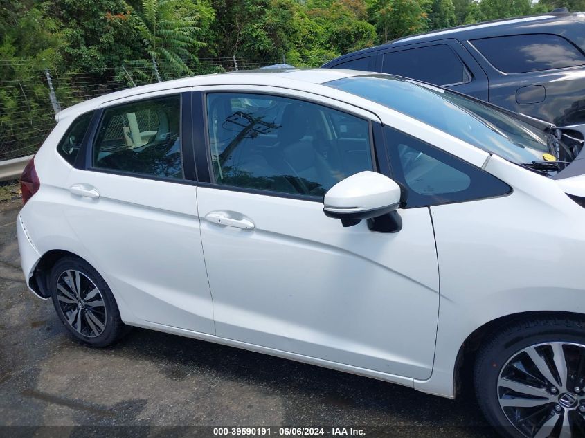 2018 Honda Fit Ex-L VIN: 3HGGK5H96JM703627 Lot: 39590191