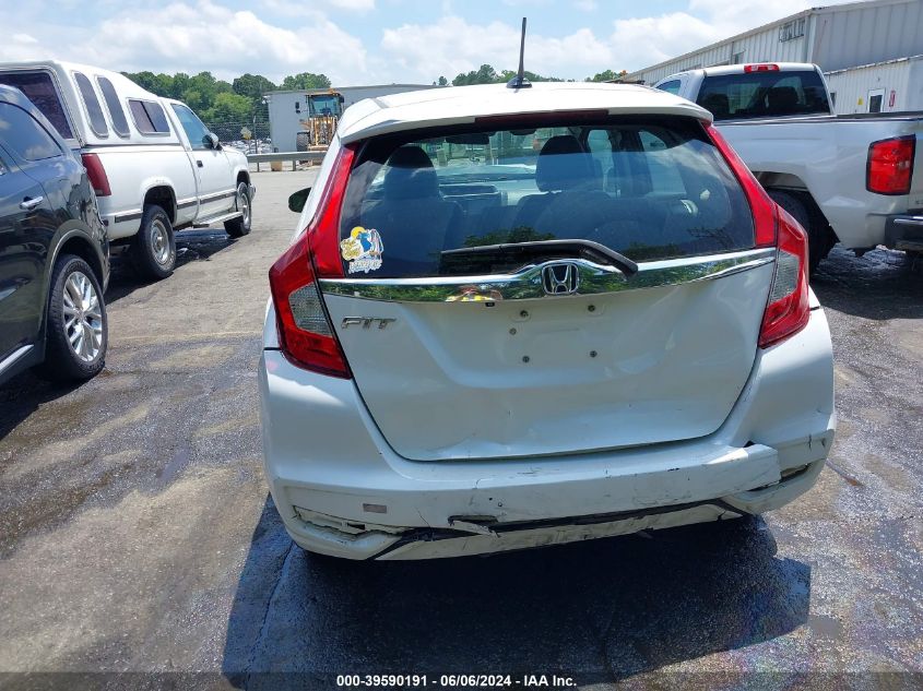 2018 Honda Fit Ex-L VIN: 3HGGK5H96JM703627 Lot: 39590191