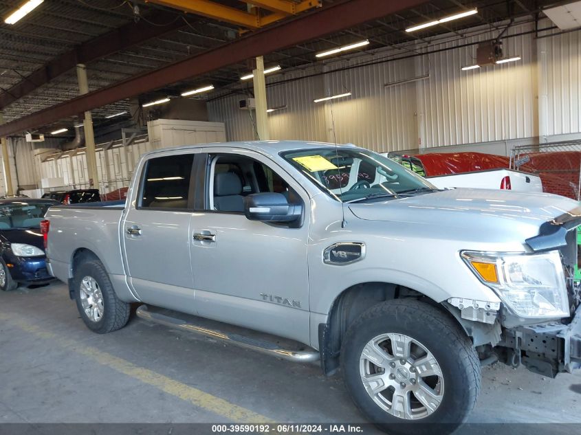 2017 Nissan Titan Sv VIN: 1N6AA1EJ9HN527166 Lot: 39590192