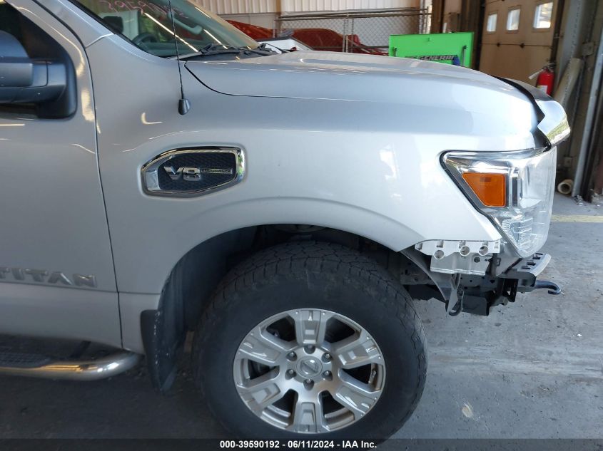 2017 Nissan Titan Sv VIN: 1N6AA1EJ9HN527166 Lot: 39590192