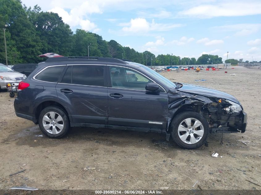2012 Subaru Outback 2.5I Limited VIN: 4S4BRBKC3C3279217 Lot: 39590214