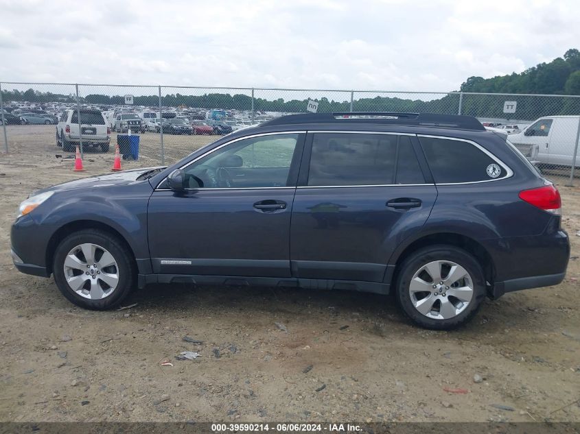 2012 Subaru Outback 2.5I Limited VIN: 4S4BRBKC3C3279217 Lot: 39590214