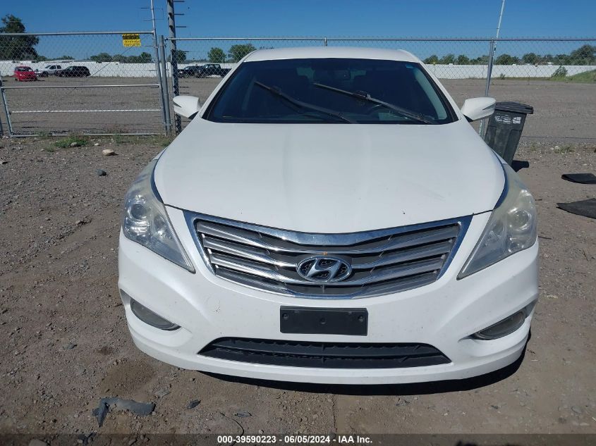 2012 Hyundai Azera VIN: KMHFG4JG3CA159727 Lot: 39590223