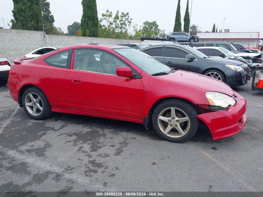 2002 Acura Rsx VIN: JH4DC54802C013174 Lot: 39590229