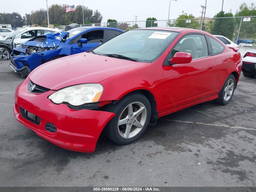 2002 Acura Rsx VIN: JH4DC54802C013174 Lot: 39590229