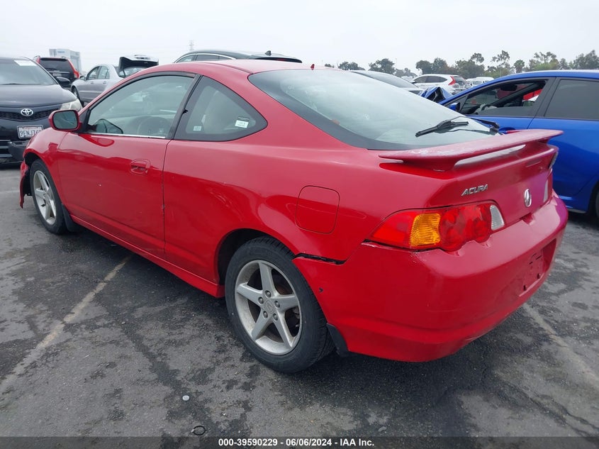2002 Acura Rsx VIN: JH4DC54802C013174 Lot: 39590229