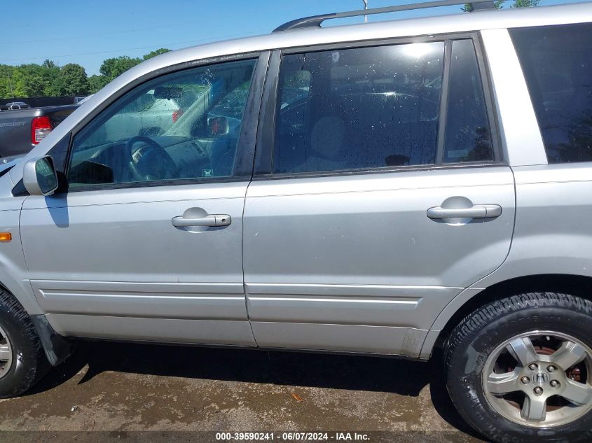 2006 Honda Pilot Ex VIN: 5FNYF18466B023212 Lot: 39590241