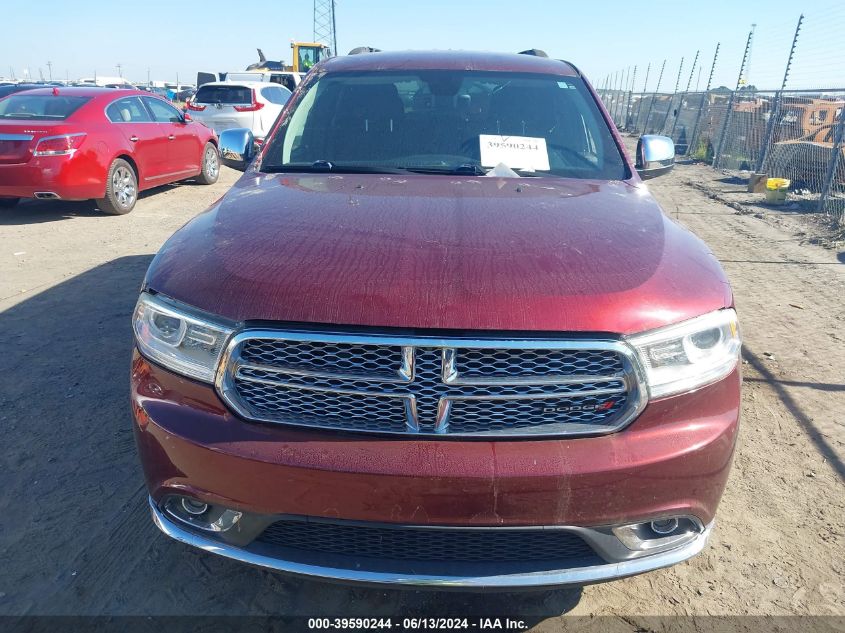 2017 Dodge Durango Sxt Rwd VIN: 1C4RDHAGXHC690114 Lot: 39590244