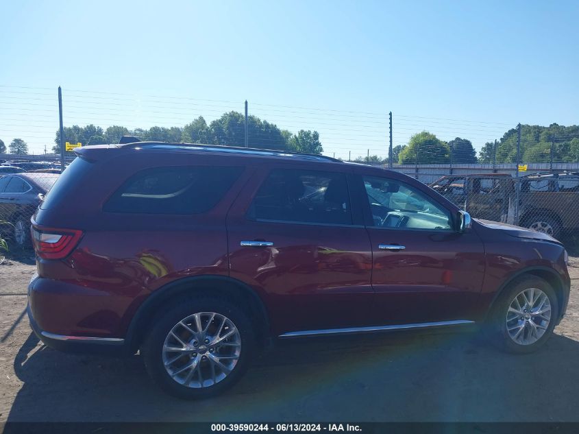 2017 Dodge Durango Sxt Rwd VIN: 1C4RDHAGXHC690114 Lot: 39590244