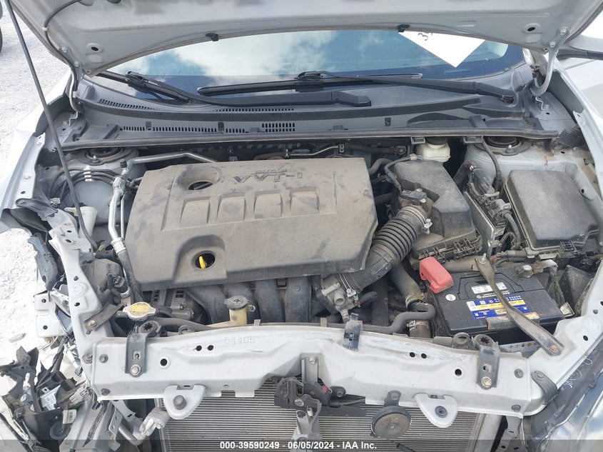 2014 Toyota Corolla Le VIN: 2T1BURHE9EC127697 Lot: 39590249