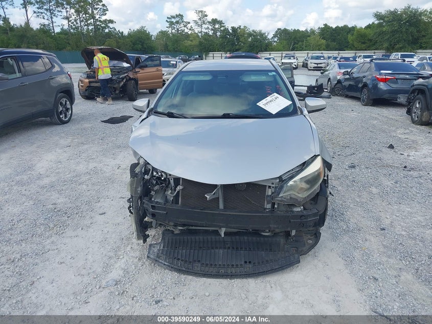 2014 Toyota Corolla Le VIN: 2T1BURHE9EC127697 Lot: 39590249