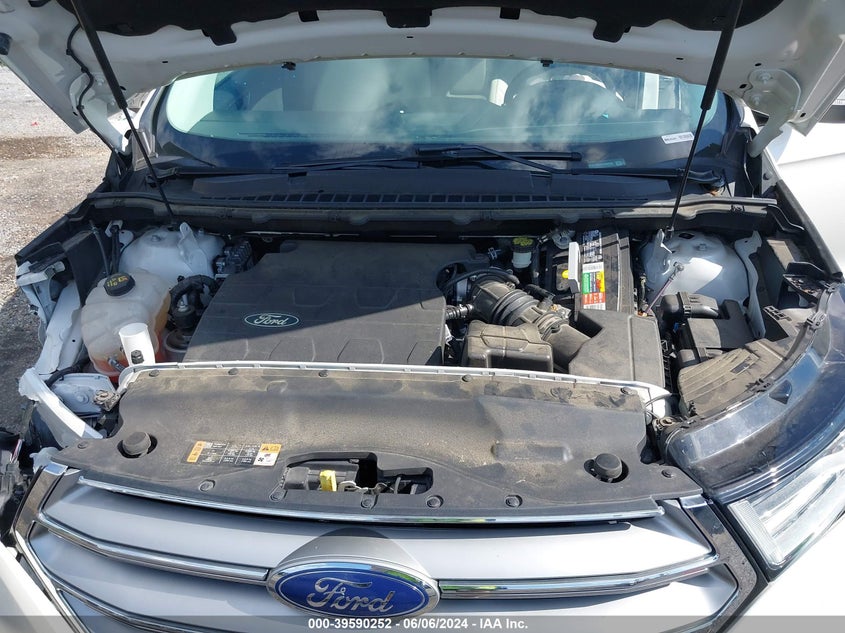 2015 Ford Edge Titanium VIN: 2FMTK3K8XFBB89285 Lot: 39590252