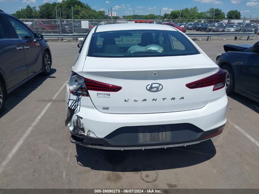 2019 Hyundai Elantra Se VIN: 5NPD74LF5KH491224 Lot: 39590275