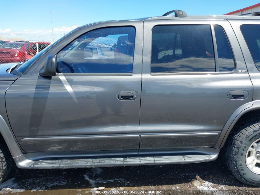 2002 Dodge Durango Slt Plus VIN: 1B4HS58N72F148248 Lot: 39590276