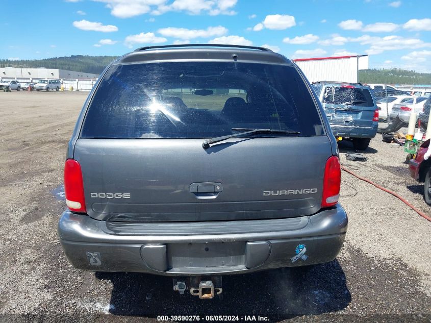 2002 Dodge Durango Slt Plus VIN: 1B4HS58N72F148248 Lot: 39590276