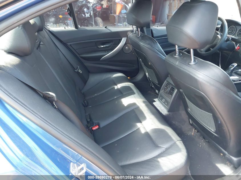 2013 BMW 335I VIN: WBA3A9C57DF475893 Lot: 39590279