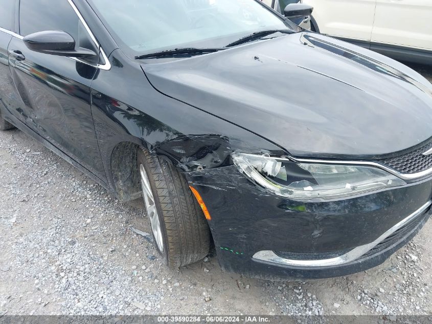 2015 Chrysler 200 Limited VIN: 1C3CCCAB5FN688115 Lot: 39590284