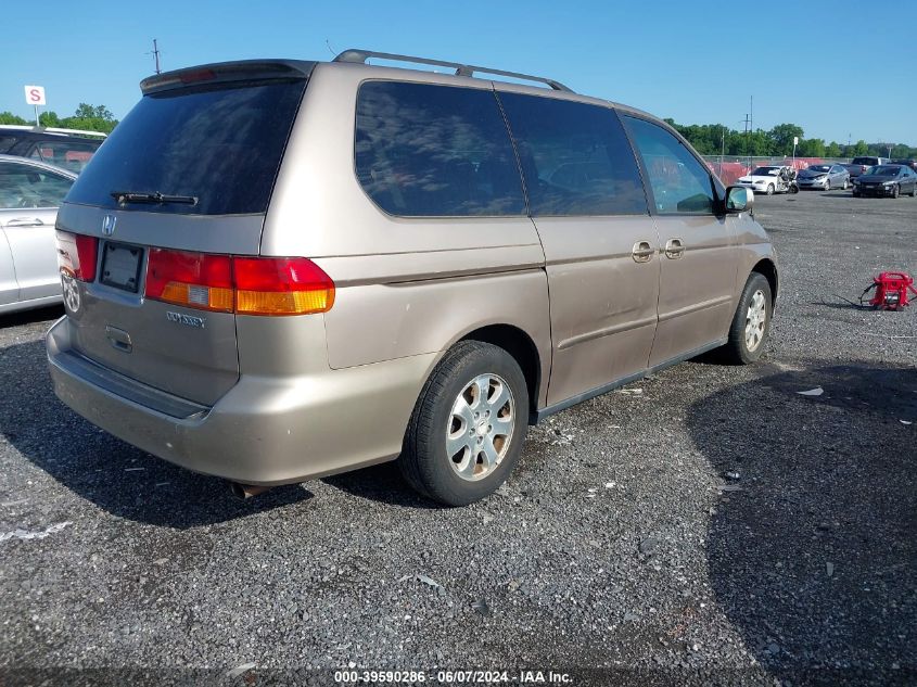 2004 Honda Odyssey Ex VIN: 5FNRL18834B092887 Lot: 39590286