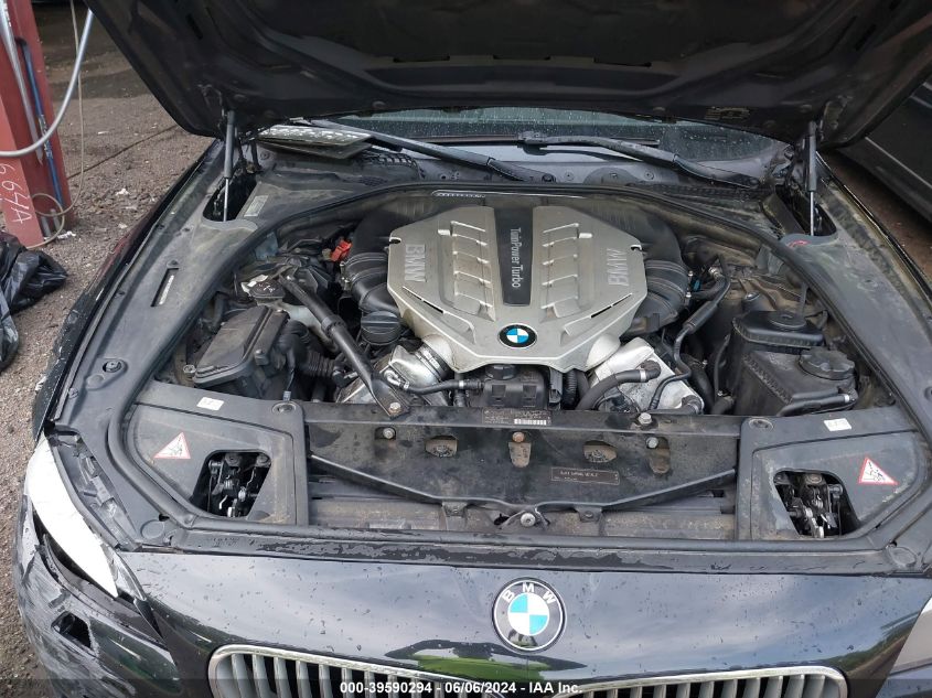 2011 BMW 550 I VIN: WBAFR9C54BC270343 Lot: 39590294