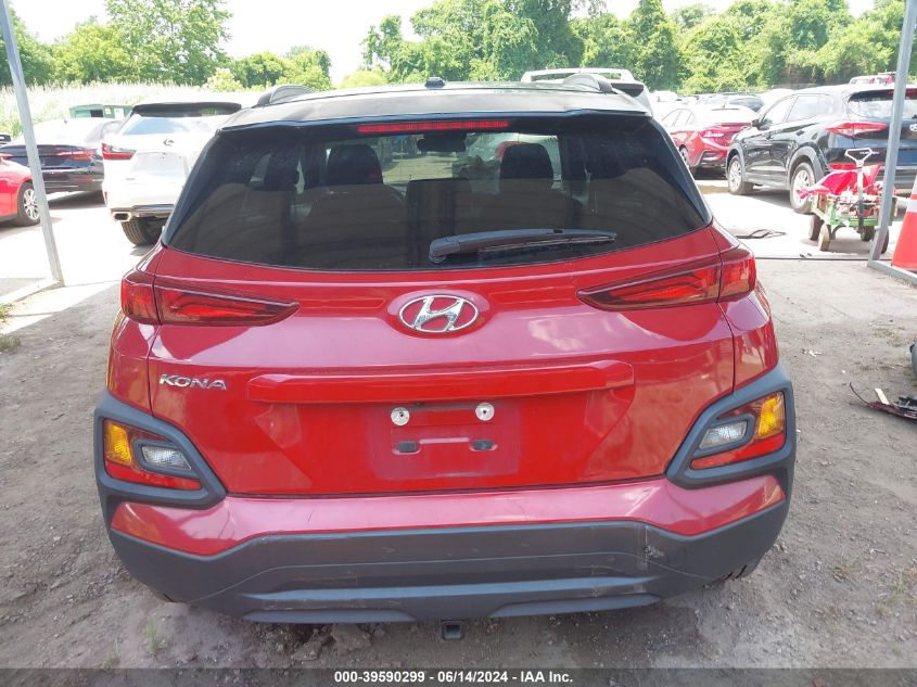 2019 Hyundai Kona Sel VIN: KM8K22AA4KU335212 Lot: 39590299