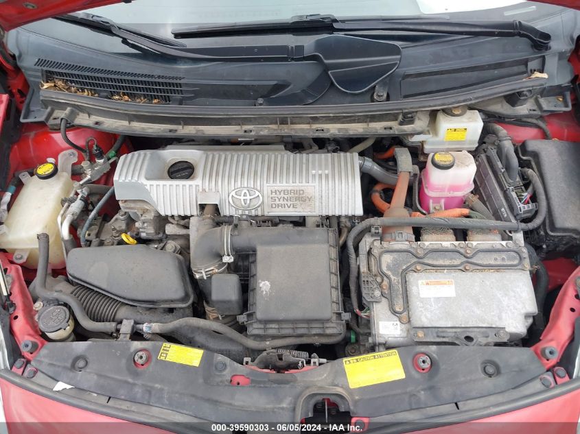 2010 Toyota Prius Ii VIN: JTDKN3DUXA0227156 Lot: 39590303