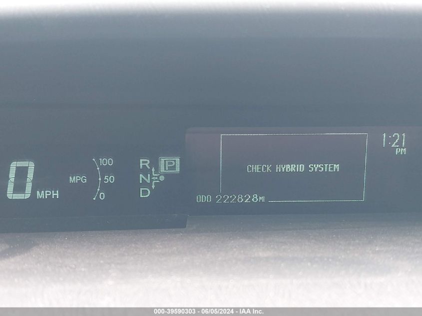 2010 Toyota Prius Ii VIN: JTDKN3DUXA0227156 Lot: 39590303