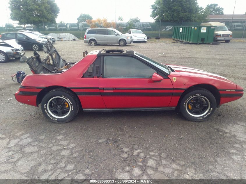 1984 Pontiac Fiero Se VIN: 1G2AF37R1EP235826 Lot: 39590313