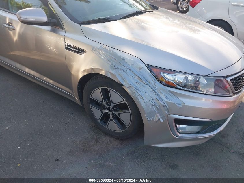 2011 Kia Optima Hybrid Ex VIN: KNAGM4AD7B5000690 Lot: 39590324