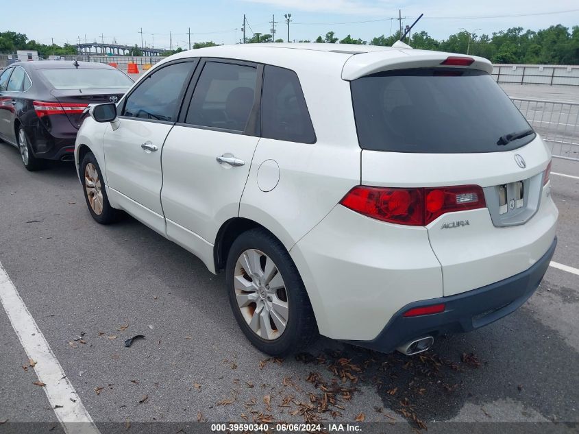 2011 Acura Rdx VIN: 5J8TB2H22BA001805 Lot: 39590340